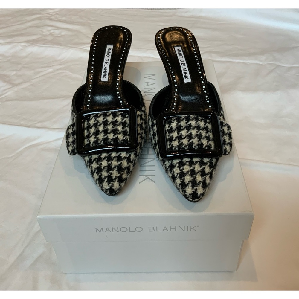 Manolo Blahnik Maysale mules